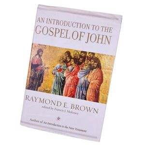 An Introduction to the Gospel of John Book by Raymond E. Brown Hard Cover Dust C